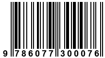 Código de Barras de '.9786077300076.'