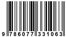 Código de Barras de '.9786077331063.'