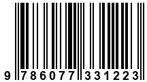 Código de Barras de '.9786077331223.'