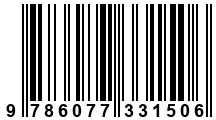 Código de Barras de '.9786077331506.'