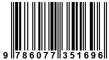 Código de Barras de '.9786077351696.'