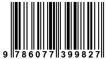 Código de Barras de '.9786077399827.'