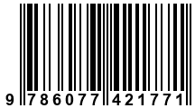 Código de Barras de '.9786077421771.'