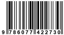 Código de Barras de '.9786077422730.'