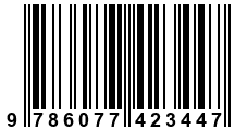 Código de Barras de '.9786077423447.'