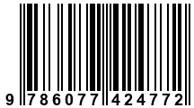 Código de Barras de '.9786077424772.'