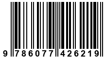 Código de Barras de '.9786077426219.'