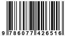 Código de Barras de '.9786077426516.'