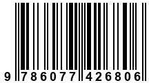 Código de Barras de '.9786077426806.'