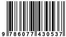 Código de Barras de '.9786077430537.'