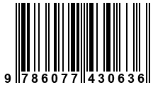 Código de Barras de '.9786077430636.'