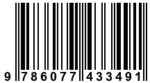 Código de Barras de '.9786077433491.'