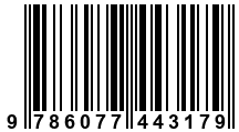 Código de Barras de '.9786077443179.'