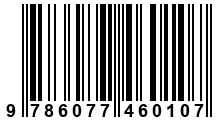 Código de Barras de '.9786077460107.'