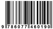 Código de Barras de '.9786077460190.'