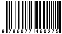 Código de Barras de '.9786077460275.'