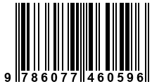 Código de Barras de '.9786077460596.'