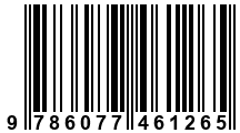 Código de Barras de '.9786077461265.'