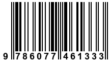 Código de Barras de '.9786077461333.'