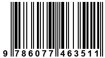 Código de Barras de '.9786077463511.'