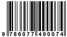 Código de Barras de '.9786077490074.'