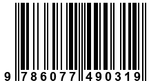 Código de Barras de '.9786077490319.'
