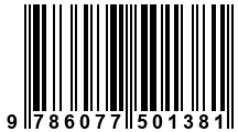 Código de Barras de '.9786077501381.'