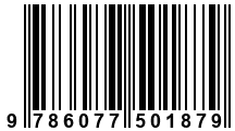Código de Barras de '.9786077501879.'
