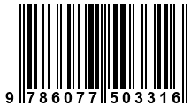 Código de Barras de '.9786077503316.'