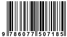 Código de Barras de '.9786077507185.'