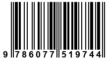 Código de Barras de '.9786077519744.'