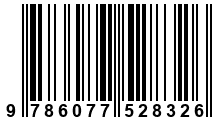 Código de Barras de '.9786077528326.'
