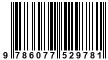Código de Barras de '.9786077529781.'