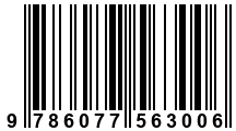 Código de Barras de '.9786077563006.'