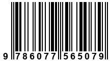Código de Barras de '.9786077565079.'