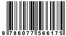 Código de Barras de '.9786077566175.'