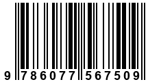 Código de Barras de '.9786077567509.'