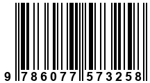 Código de Barras de '.9786077573258.'