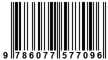 Código de Barras de '.9786077577096.'