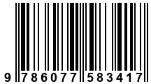 Código de Barras de '.9786077583417.'