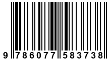 Código de Barras de '.9786077583738.'