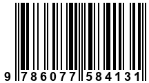 Código de Barras de '.9786077584131.'