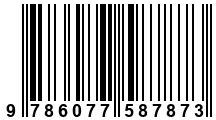 Código de Barras de '.9786077587873.'