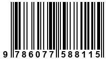 Código de Barras de '.9786077588115.'