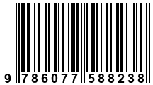 Código de Barras de '.9786077588238.'