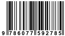Código de Barras de '.9786077592785.'