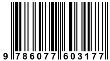 Código de Barras de '.9786077603177.'