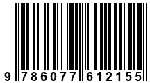 Código de Barras de '.9786077612155.'