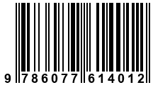 Código de Barras de '.9786077614012.'