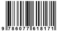 Código de Barras de '.9786077618171.'